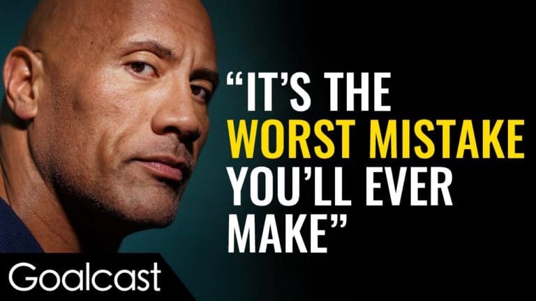 Video: Dwayne "The Rock" Johnson's Tale of Survival motivation inspiration video The Rock