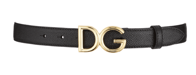 Dolce & Gabbana calf leather belt.