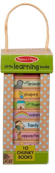 melissa and doug little learning book tower