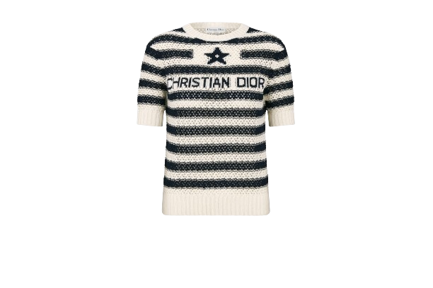 Dior – Marinière Short-Sleeved Sweater